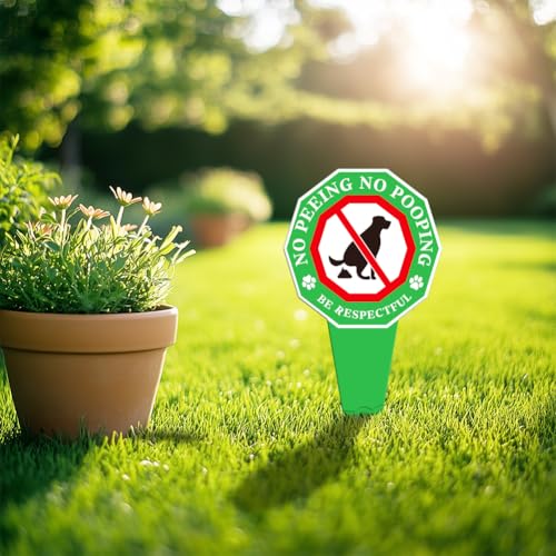 Panneau de déjections canines pour préserver la propreté du jardin - 7