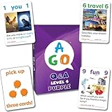 EN FAMILLE: Les 54 cartes illustrées de ce jeu en anglais vous permettrent d'aller plus loin dans la manipulation de la langue. Suite du COFFRET AGO Q&A, il est destiné aux joueurs déjà familiers avec la langue anglaise.