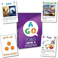 Amazon | AGO Q&A パープル レベル4 英語 カードゲーム AGO Card Game
