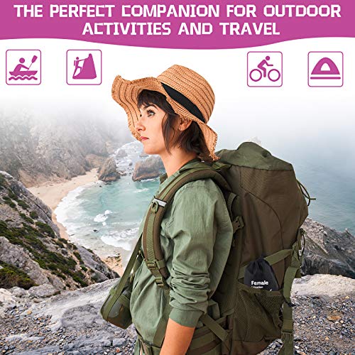 Female Urination Device, Portable and Lightweight Urinal for Women Standing Up to Pee, Reusable Silicone Urine Funnel with Extension Tube Perfect for Outdoor Activities and Public Restroom (Fuchsia)