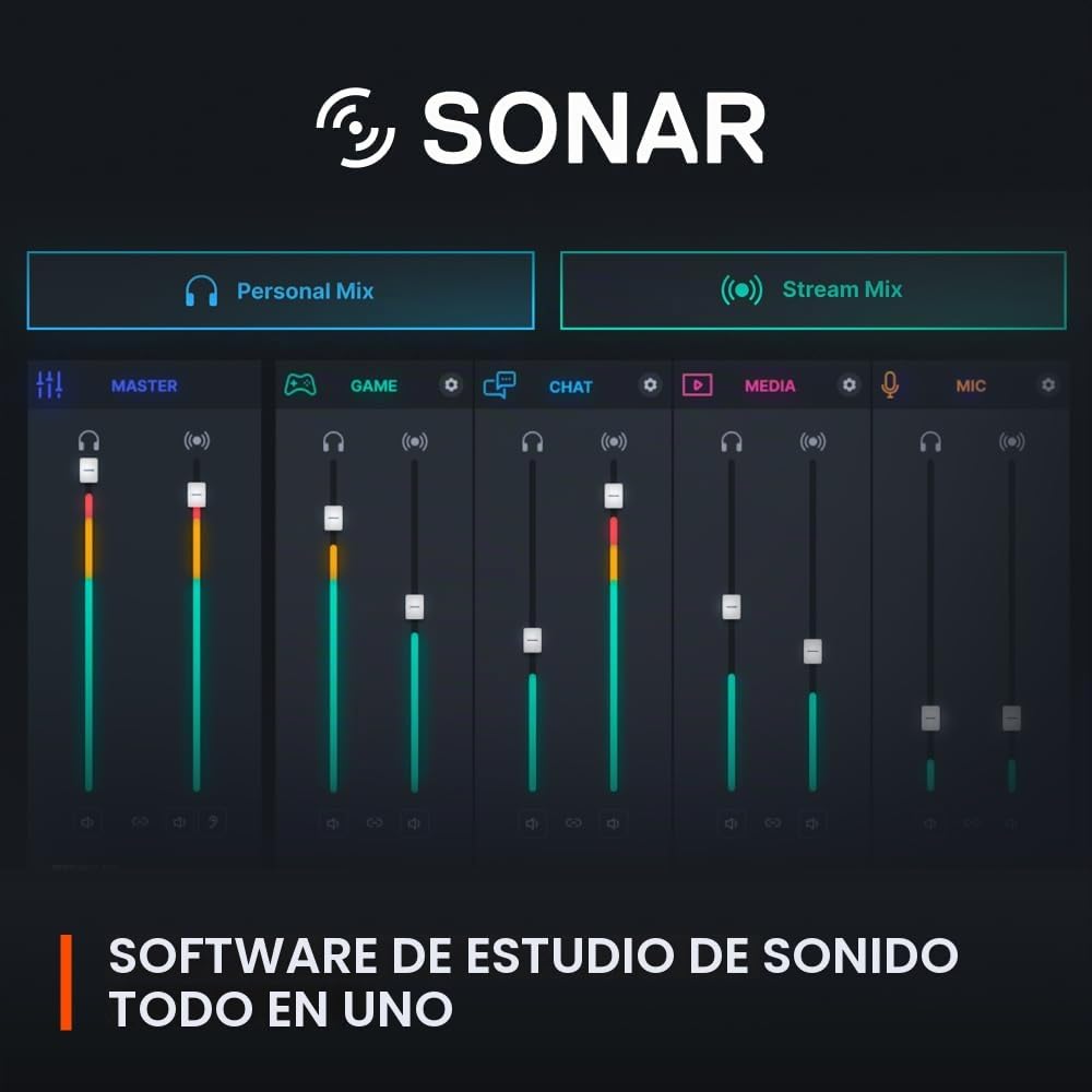 Steelseries Alias Micro USB para PC — cápsula 3 Veces más Grande para Gaming, Streaming y pódcast — cancelación de Ruido por IA — Control de Silencio y Volumen por led — Soporte antivibraciones