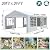 GARTOO 20' x 20' Canopy Party Tent & Carport - Heavy Duty Outdoor Wedding Gazebo with 4 Sand Bags, Event Shelter Canopy for Outdoor Event, Wedding, Birthday Party