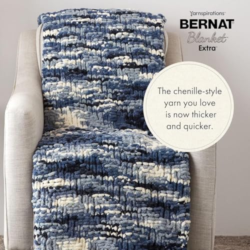 Bernat Blanket Extra - 300g-Speckled Moonrise, 161027-27019 - Image 4