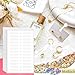 MotBach 2000 Pcs Blank Jewelry Price Stickers - Round Display Labels, White Self-Adhesive Identification Tags for Clothing, Rings, Necklaces, Earrings
