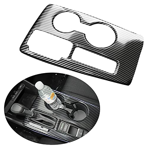 Karltys Gear Shift Panel Cover for Honda Civic 2022-2025 11th Gen. Accessories Civic Carbon Fiber Center Console Gear Shift Panel Frame Cover Trim Sticker Interior Decal Anti-Scratch Protector