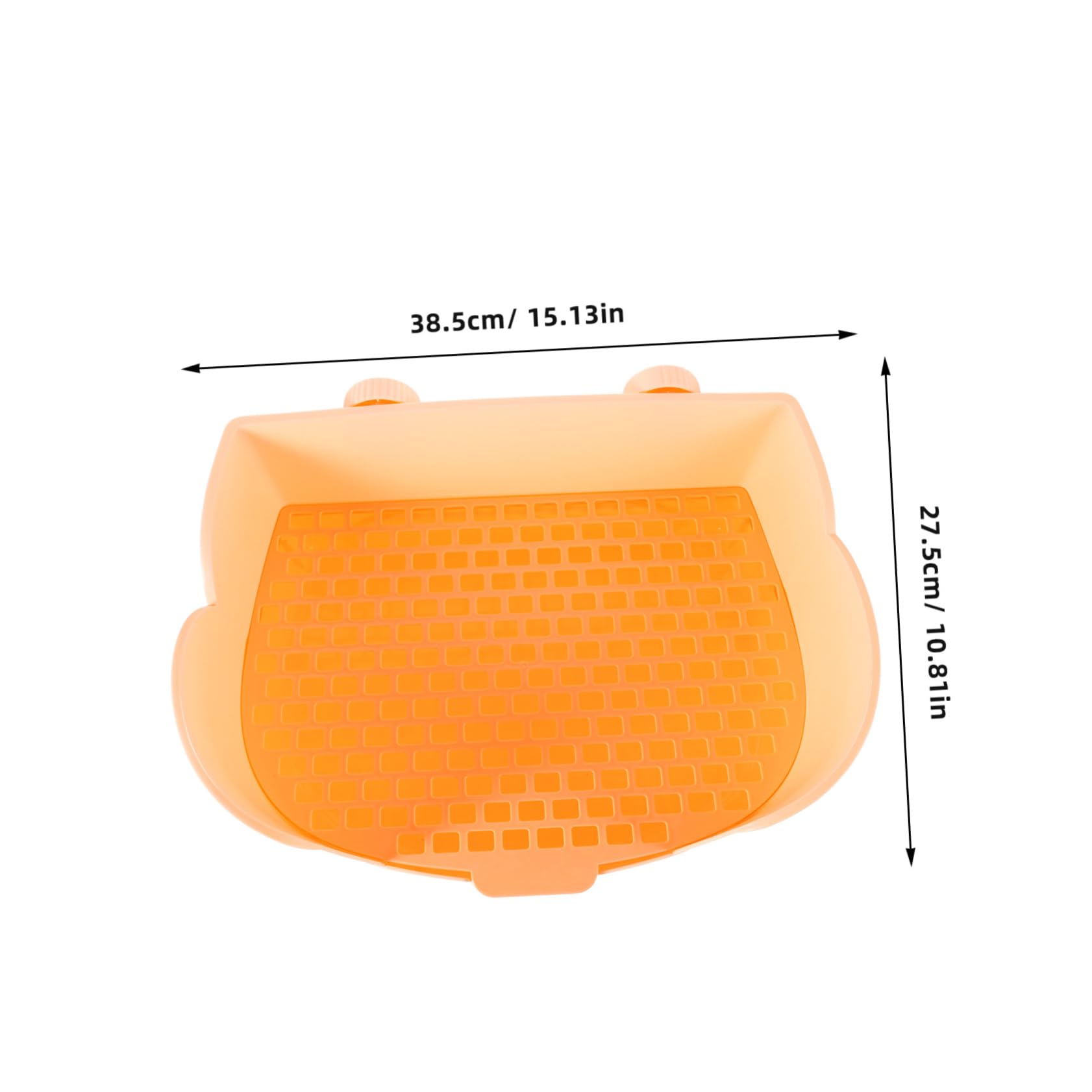 Yardwe Lettiera per Conigli Piccoli Supporto per Conigli Mangiatoia per Animali Domestici Toilette per Coniglietti Facile da Pulire Separazione Efficiente dei Rifiuti Adatto Diverse Gabbi