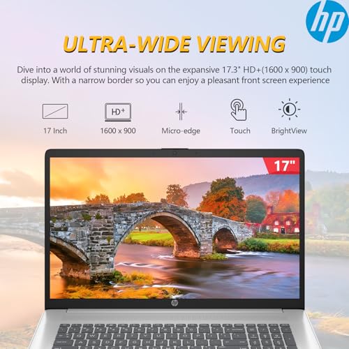 Laptop HP 17.3" Touchscreen AMD Ryzen 5 16GB 1TB SSD miniatura 6