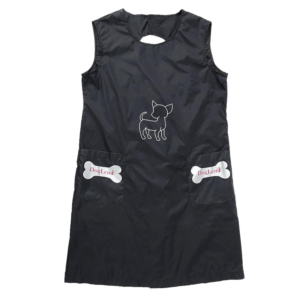 BNF® Waterproof Pet Dog Grooming Apron Professional Groomer Apron with Pocket M-image-4