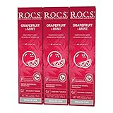 R.O.C.S. Toothpaste - Mineralin Complex with Calcium Bromelain, Xylitol - Teeth Enamel Strengthening