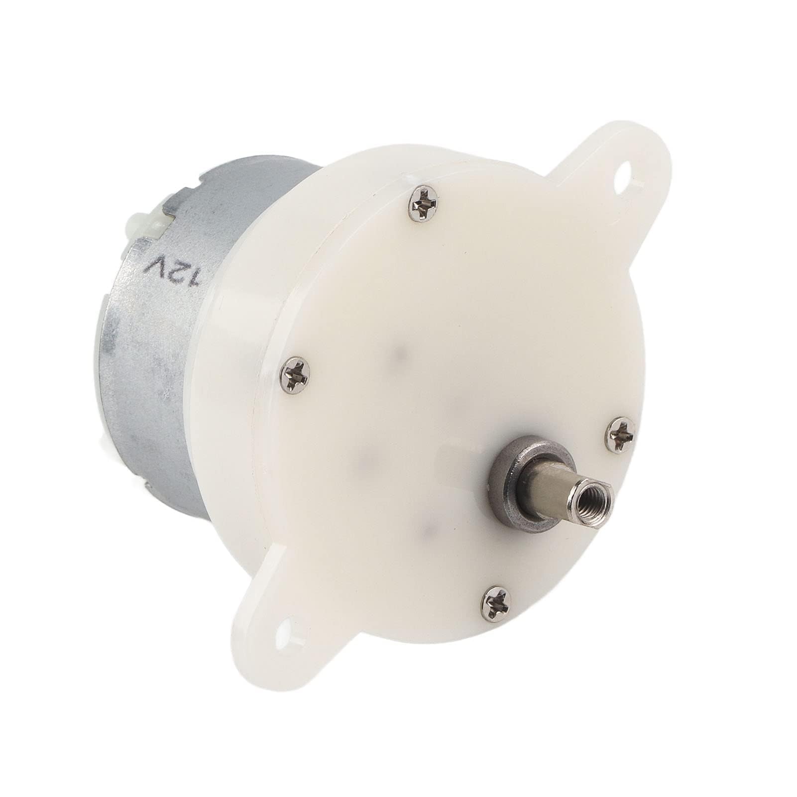 Motor eléctrico 12V CC 10 RPM engranaje pequeño silencioso terminal para soportes