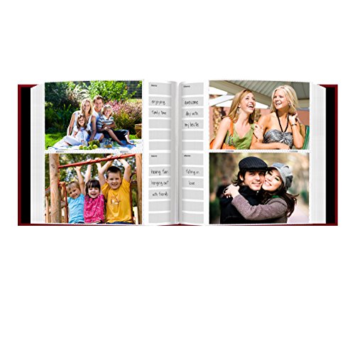 Pioneer geprägt Script Rahmen-Cover Foto Album, rot – Bild 3