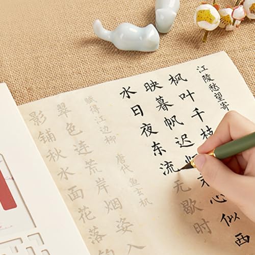 Papel Xuan para caligrafía resistente que absorbe tinta sin perforarse 5