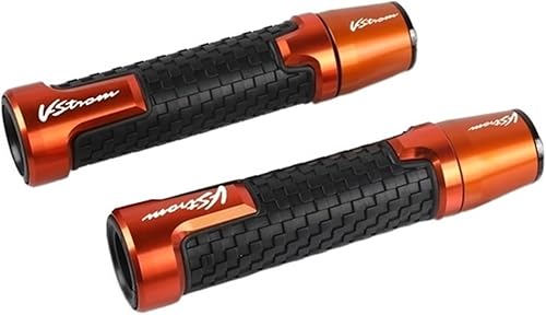 for Suzuki DL650 DL1000 V-Strom DL 650 1000 Motorcycle 78&22mm Handlebar Grip Ends Handle Bar Grips (Color Orange)