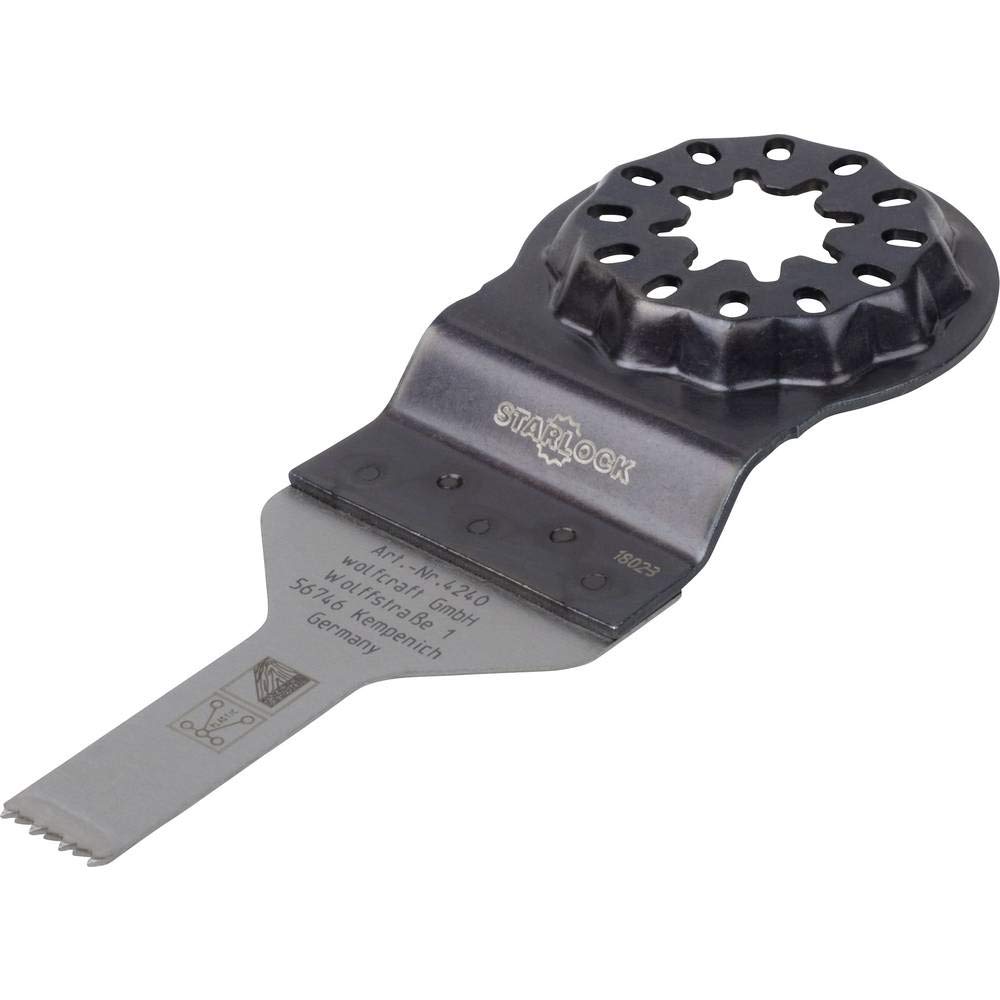 wolfcraft BIM Pushcut Saw Blade “Expert”, STARLOCK receptacle, wood, non-ferrous metals, gypsum plasterboards - Image 2