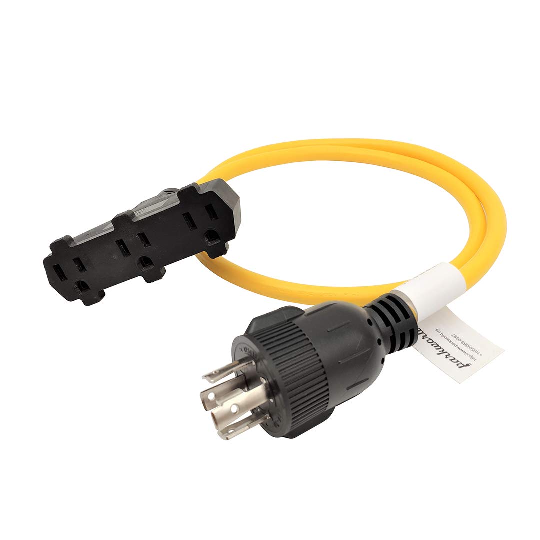 Amazon.com: Parkworld 61421 Power Adapter Cord NEMA L14-30P Male