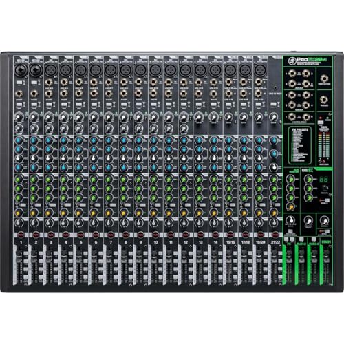 Image of Mackie ProFX22v3 22-Channel Professional Analog Mixer with USB, Onyx Mic Preamps and GigFX Effects Engine