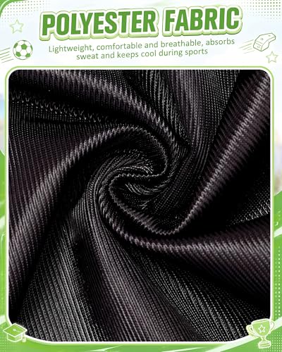 Image of Yahenda 24 Pcs Sports Pinnies Soccer Scrimmage Practice Vests Numbered Soccer Team Pennies with Belt for Adult