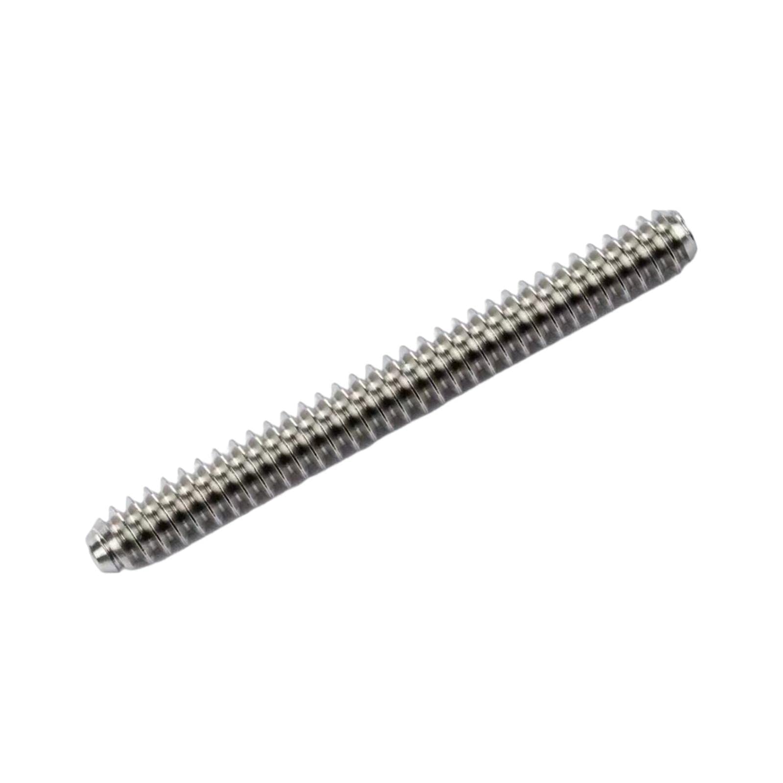 B Baosity Billiards Pool Cue Joint Pin Insert Pool Cue Joint Screws Lightweight Sturdy Easy Install Metal Shaft Fittings Billiards Accessories, for 3/8 * 10