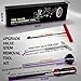 Tire Valve Stem & Core Removal Replacement Installation Tool Kit,Valve Stem Remover without Tire Removal,Longer Tire Valve Stem Puller For Checking Tire Pressure,for Cars Motorcycles Lawn Mowers ATVs