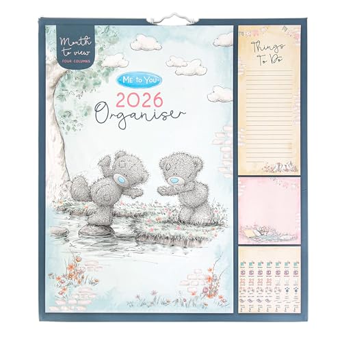 Planificador doméstico 2026 Me to You recuerdos con Tatty Teddy