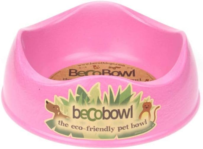 Beco Bowl Large Blue Biodegradable Pet Animal Feeding Dog Bowl Dish