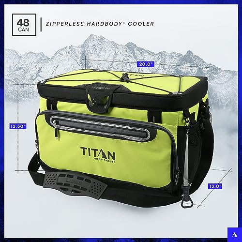 Image of Titan by Arctic Zone Deep Freeze Cooler - Zipperless Hardbody Cooler - Deep Freeze Insulation, HardBody Liner, and SmartShelf