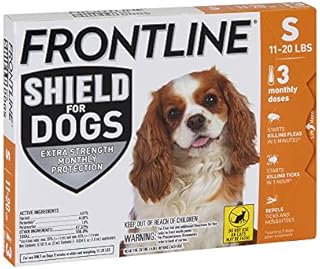 FRONTLINE® Shield for Dogs Flea & Tick Treatment, 11-20 lbs, 3ct