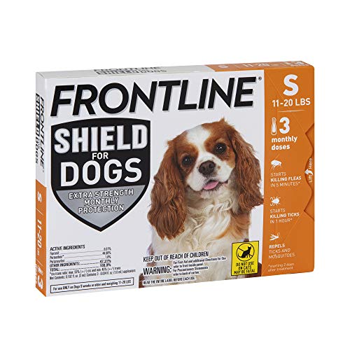 FRONTLINE® Shield for Dogs Flea & Tick Treatment, 11-20 lbs, 3ct