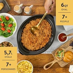 MyTime Programmable Slow Cooker (2102511) - Stainless Steel, 6 Qt MyTime Programmable Slow Cooker 2102511 Stainless Steel 6 Qt