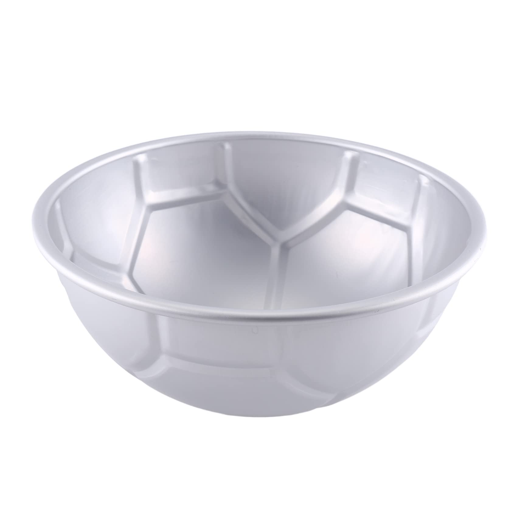 Nvanvmm 1 PCS 3D Half Round Ball Shaped Football Cake Mold 8 inch Thickening Aluminum Alloy Mould Birthday Baking Pan