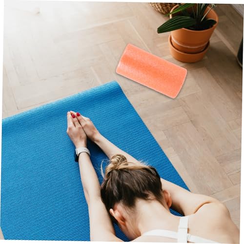 Toyvian Rodillo de Masaje Muscular de Yoga EPP de 30x15 cm Naranja para Relajación Muscular y Post-Entrenamiento miniatura 6