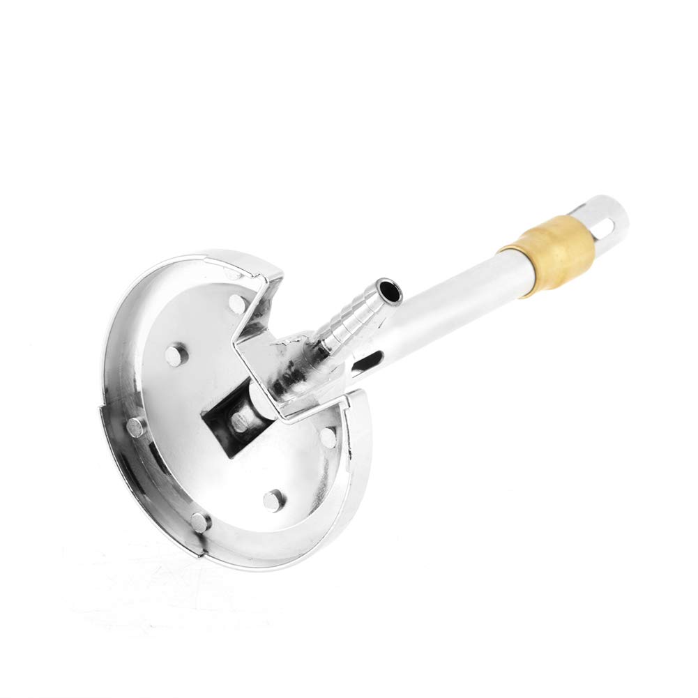 Bunsen Quemador, Micro compacto de un solo tubo Bunsen Quemador estándar, Gas Light Bunsen Quemador, para laboratorio de propano líquido, equipo de calefacción, soldadura, ect