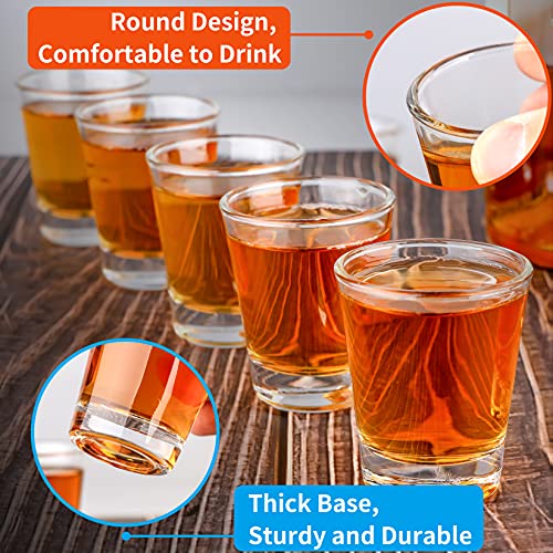Suprobarware Shot Glass Set Of 36 Heavy Base Shot Glass Bulk 1.75 Oz/ 50 Ml Round Shot Glasses Set For Espresso thumb #2