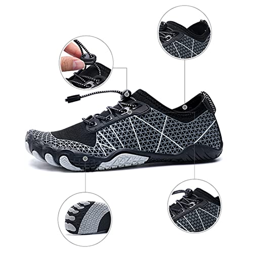 River Shoes,Quick-Dry Aqua Surf Water Shoes for Women,Summer Outdoor Lightweight Beach Barefoot Shoes,Non-Slip Swim Shoes for Men,with Draining Hole,for Diving/Fitness/Yoga2