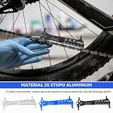 Narzędzie do pomiaru zużycia łańcucha rowerowego, 3 szt., narzędzie do sprawdzania łańcucha rowerowego, narzędzia wskaźnikowe zużycia łańcucha rowerowego ze stali nierdzewnej, zestaw kontrolny