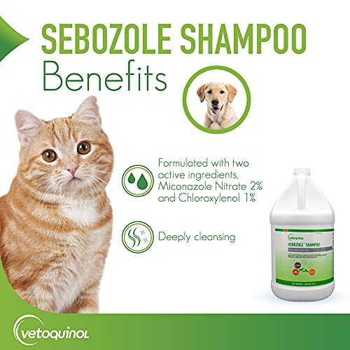 Vetoquinol Sebozole Medicated Shampoo for Pets #TOP29