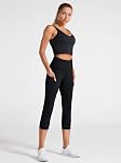 Dragon Fit High Waist Yoga Leggings with 3 Pockets Tummy Control Workout Running Yoga Pants for Women