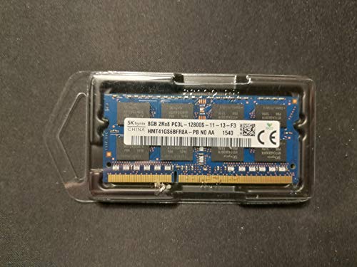 Memoria RAM PC portatile – HYNIX - HMT41GS6BFR8A-PB - 8Go - DDR3 PC3L-12800S - SoDIMM - 1600Mhz - CL11 - 2Rx8 - Double Face - 204-Pin.