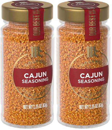 McCormick Gourmet, Cajun Seasoning, 2.25 Oz (Pack of 2)