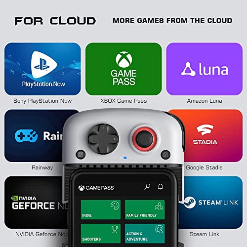 GameSir Controle Android com ventoinha de resfriamento tipo C X3 com luz de fundo RGB, controle móve