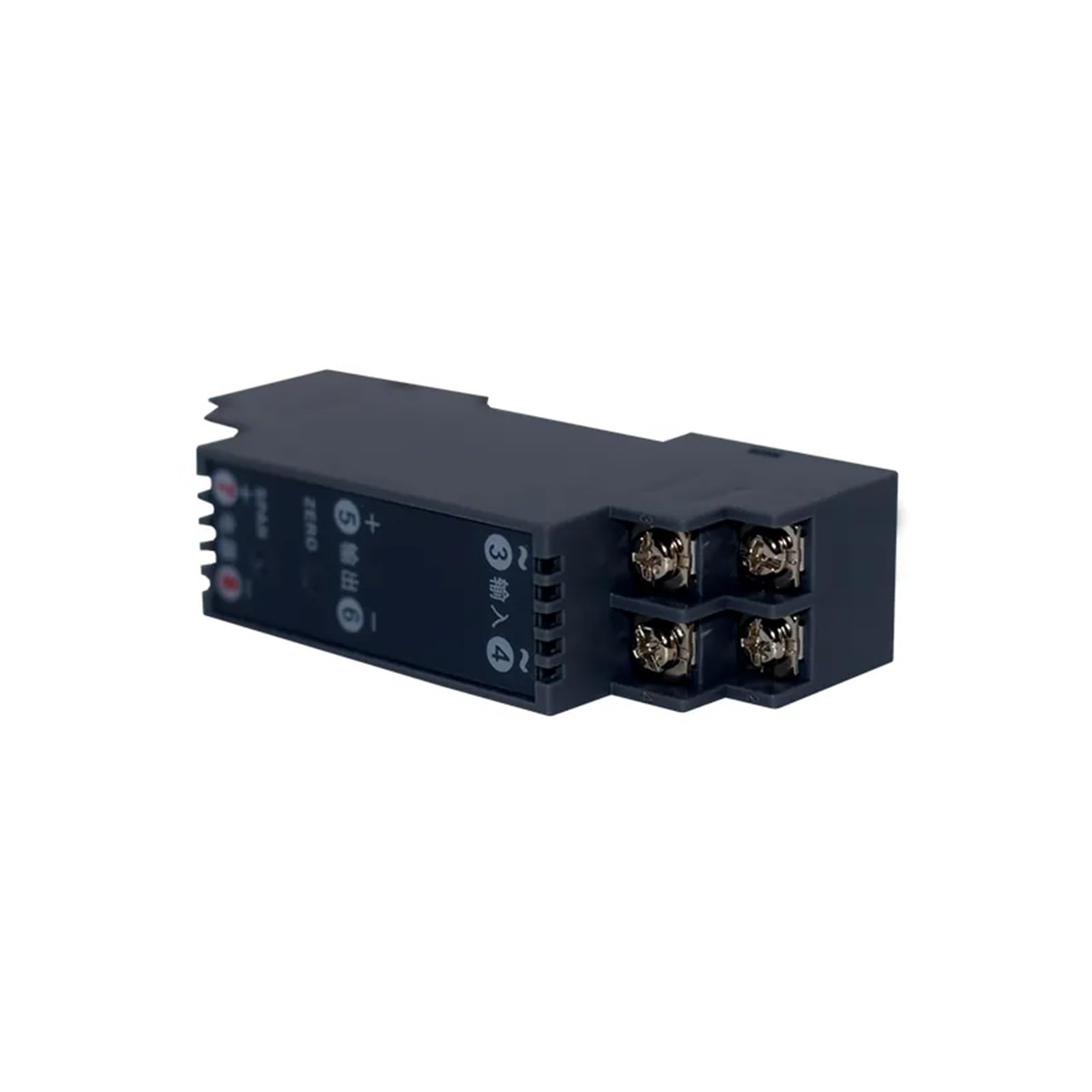Trasduttore di Pressione Tensione Isolato CA Guida DIN da 35 mm 0-5 V 10 100 220 500 a 0-20 mA 4-20 0-10 Sensori(Ac0-20v Input,DC4-20MA OUTPUT-DC12V Power Supply)