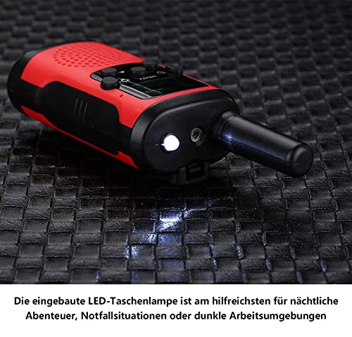 Funkgeräte SK SUPKER Walkie Talkies für Kinder im 3er Pack mit 8 Kanälen