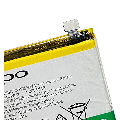 Image of Original Battery for Realme 2 / C1 Oppo A7 / A5 / A5s / A3s Model BLP673 {4230mAh} with 90 Days Warranty