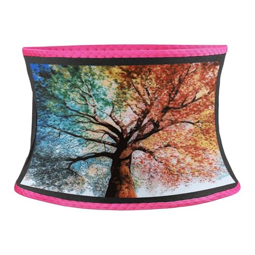 Faja Cinturilla Estampada Colorida Tree para Entrenamiento miniatura 1