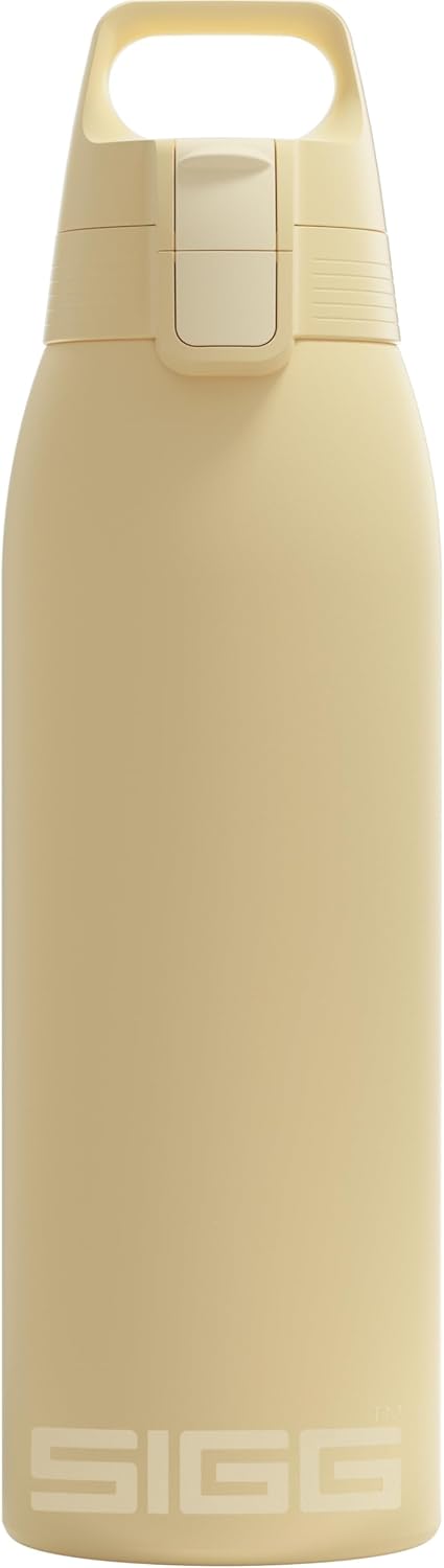 SIGG - Shield Therm- Stainless Steel Insulated Water Bottle - Carbonated Drinks, Leakproof, BPA Free, Recycled, 25, 34Oz
