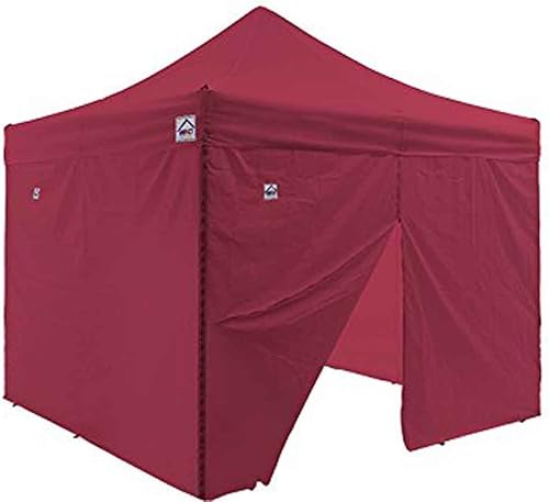 Miniatura 2 de Impacto 10x 10Pop-up dosel. Tienda de campaña Poliéster Sidewall Kit, 4Pack Paredes (Paredes sólo) (elegir color), Rojo
