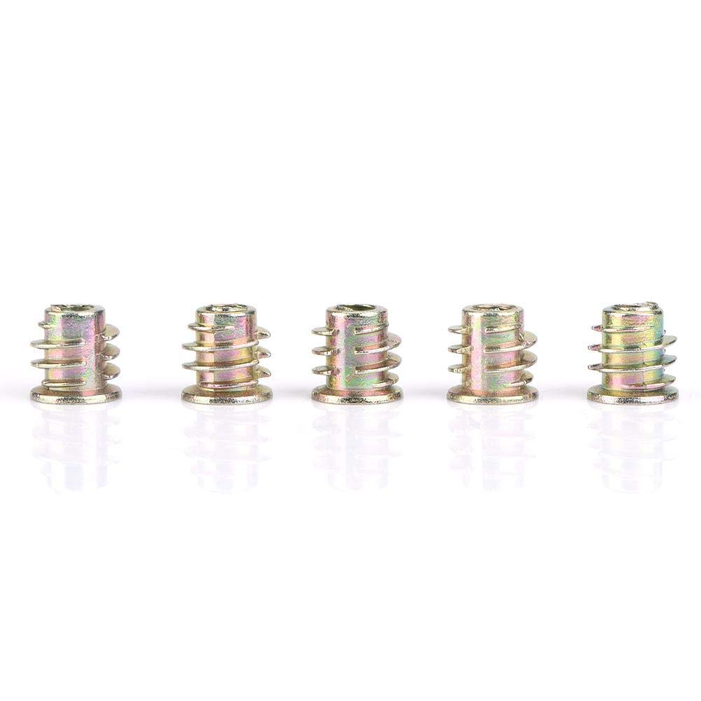 Kit Inserti Filettati Per Legno - 222 Pezzi Dadi A D In Lega Di Zinco Per Mobili (M4/M5/M6/M8/M10) - Foto 6