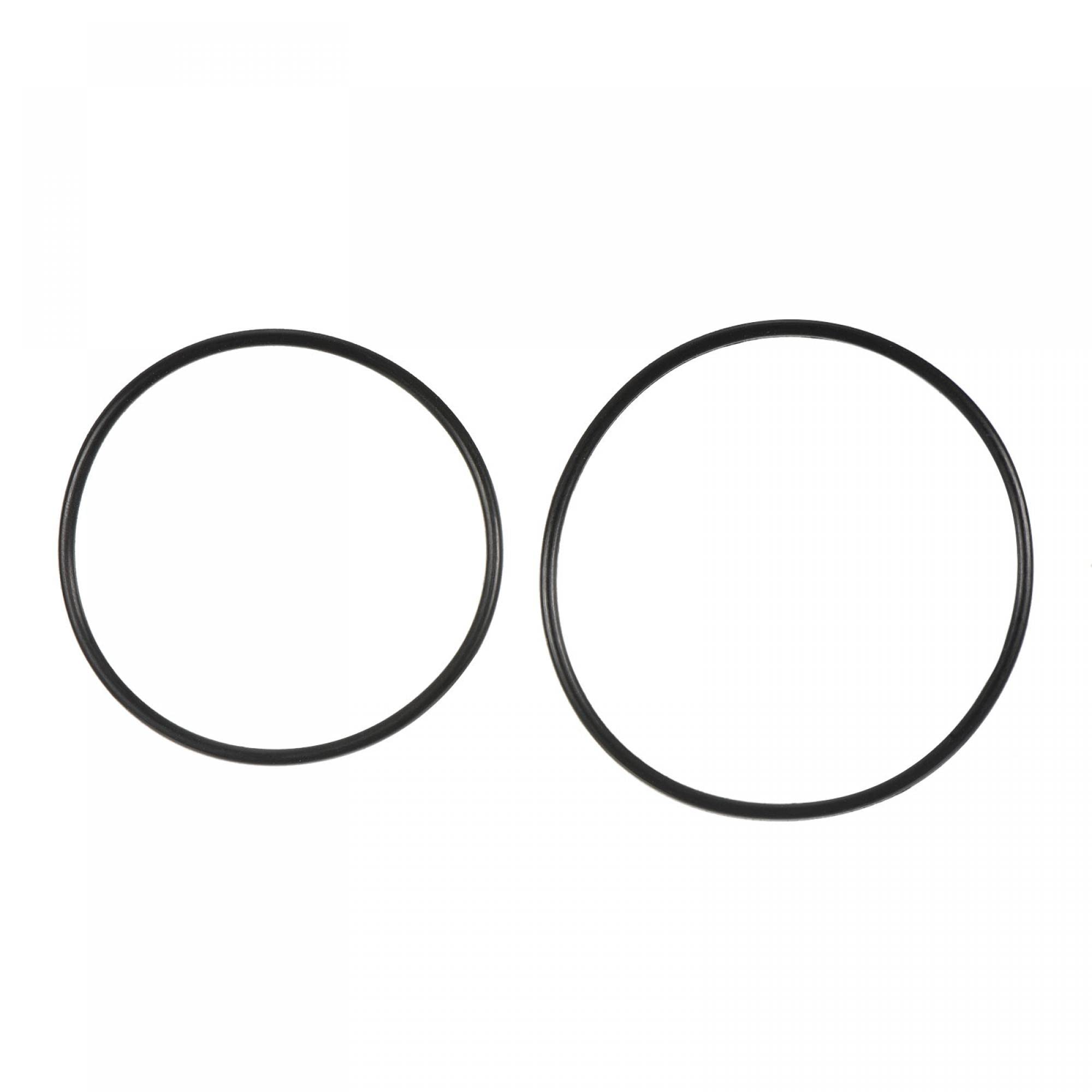 sourcing map Nitrile Rubber O-Rings 52mm 58mm OD 48mm 54mm ID 2mm Thick Seal Gasket, Black 20in1 Set