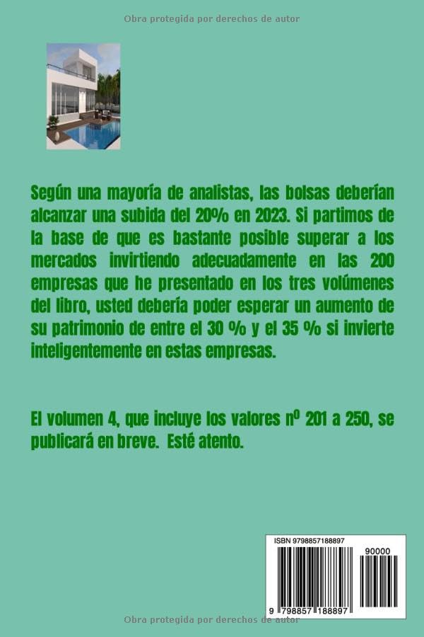 Miniatura 2 de Puedo hacerme RICO en 10 años SÍ! Con un capital inicial de 20.000 dólares y estas 50 acciones (151 a 200) (Can I become rich) (Spanish Edition)