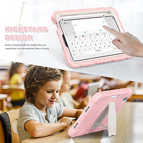 Editbar For iPad Pro12.9 (2020/2018) Tablet Case Anti-Drop Shock Absorption Protection Screen Support Holder Simple and Functional Tablet Holder Pink - Image 4